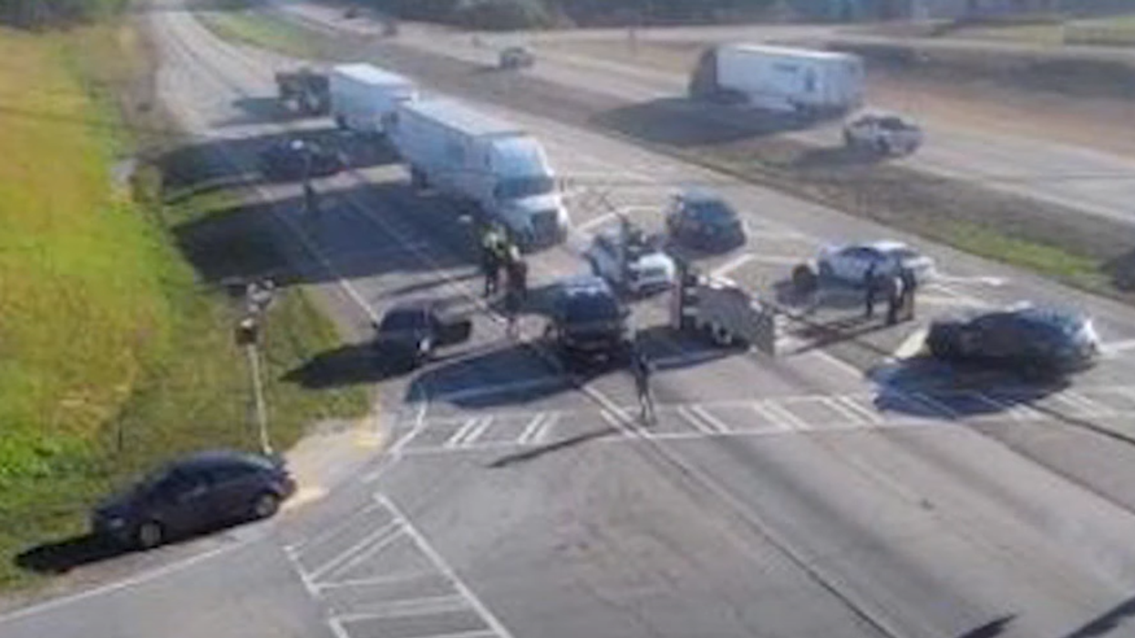 Video shows road rage suspect allegedly fire 12 shots with toddler in car, hit driver and critically injure innocent bystander: 'He was trying to kill me'