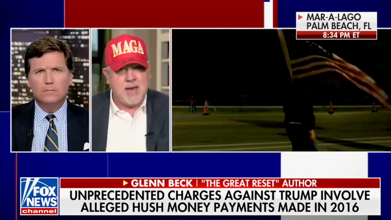 Glenn Beck dons MAGA hat after Trump indictment and declares, 'This is the way the average American feels tonight'