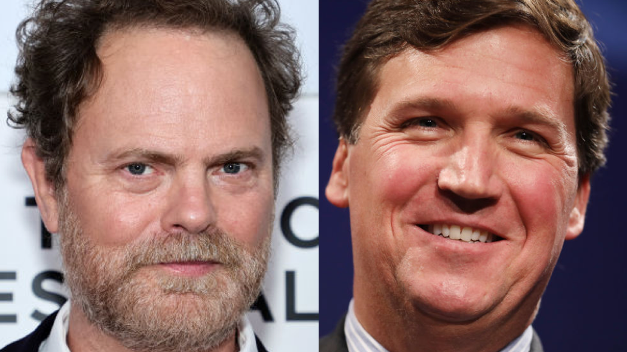'The Office' actor says he agrees with 'almost everything' Tucker Carlson said in Twitter video