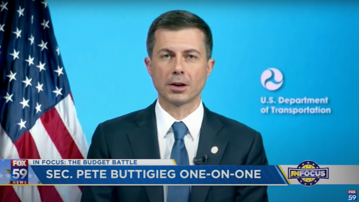 Watch: Buttigieg doesn't give straight answer about whether he wants to remain transportation secretary for another term
