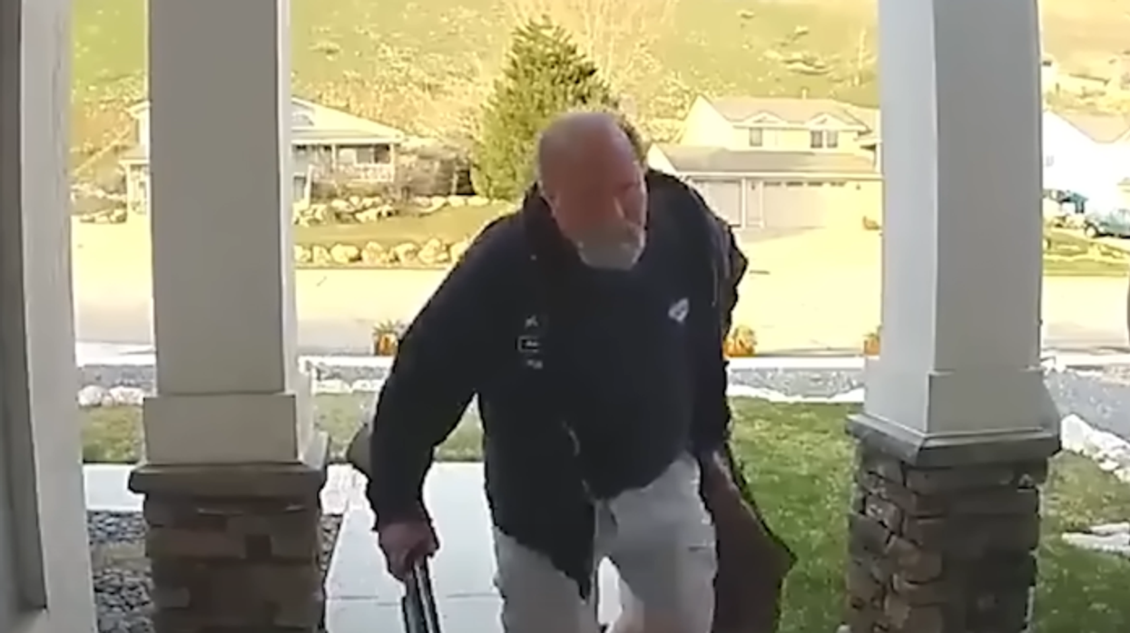 Disturbing video: California man drives to Utah to murder brother on his own doorstep before being gunned down in firefight with police
