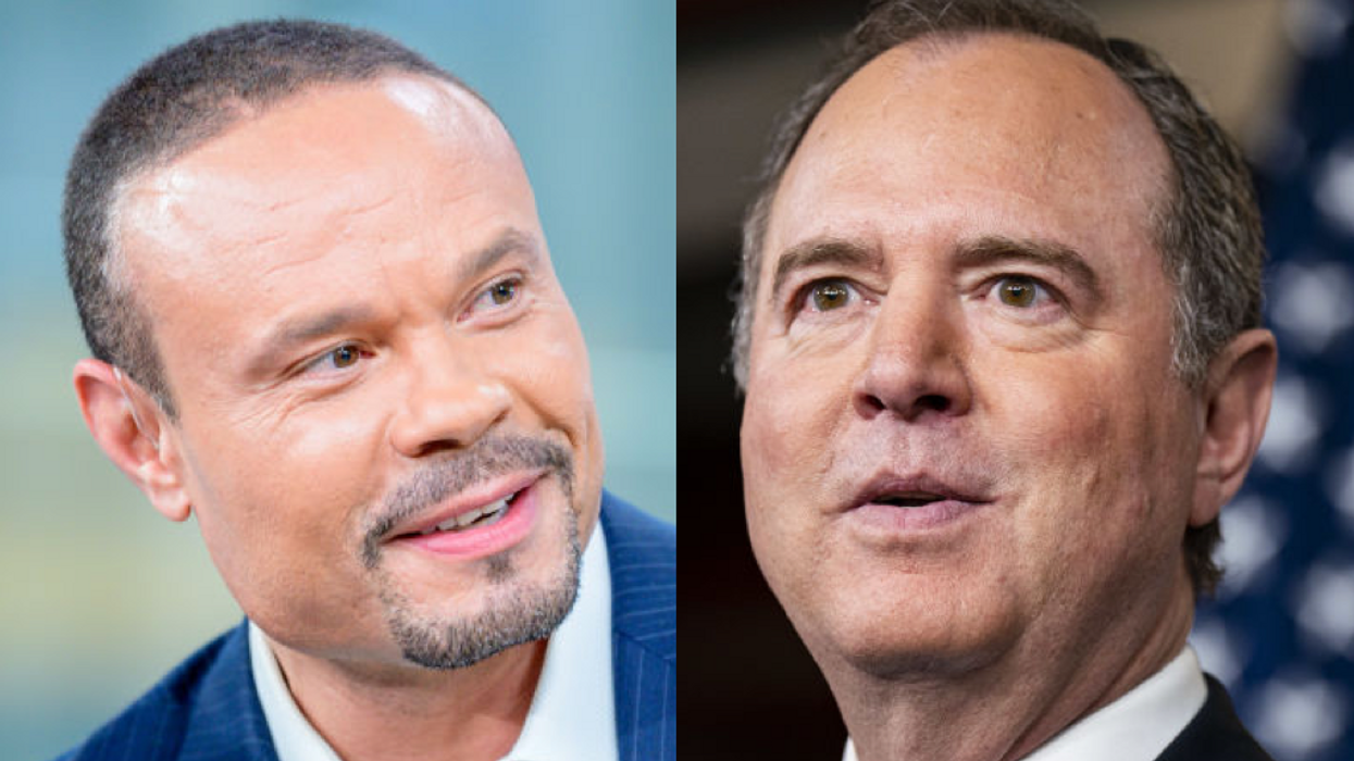 'If there's a Hell, I'm sure you'll be in it': Dan Bongino blasts Adam Schiff as 'a disgusting piece of garbage' whose 'family should renounce any relationship to him'