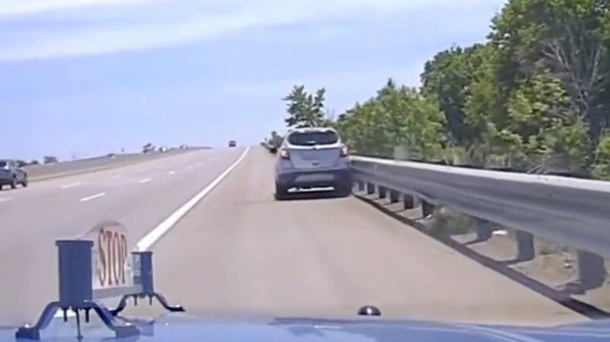 Video: 10-year-old allegedly steals SUV to visit mother, leads police on swerving interstate chase