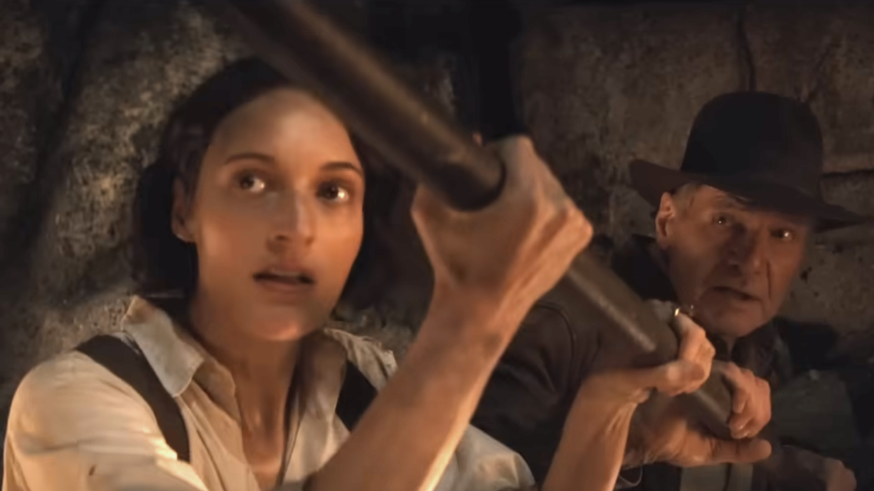 Disney's 'Dial of Destiny' is 'severely underperforming' at box office. Actress says it was 'glorious' to knock out Indiana Jones in new movie.