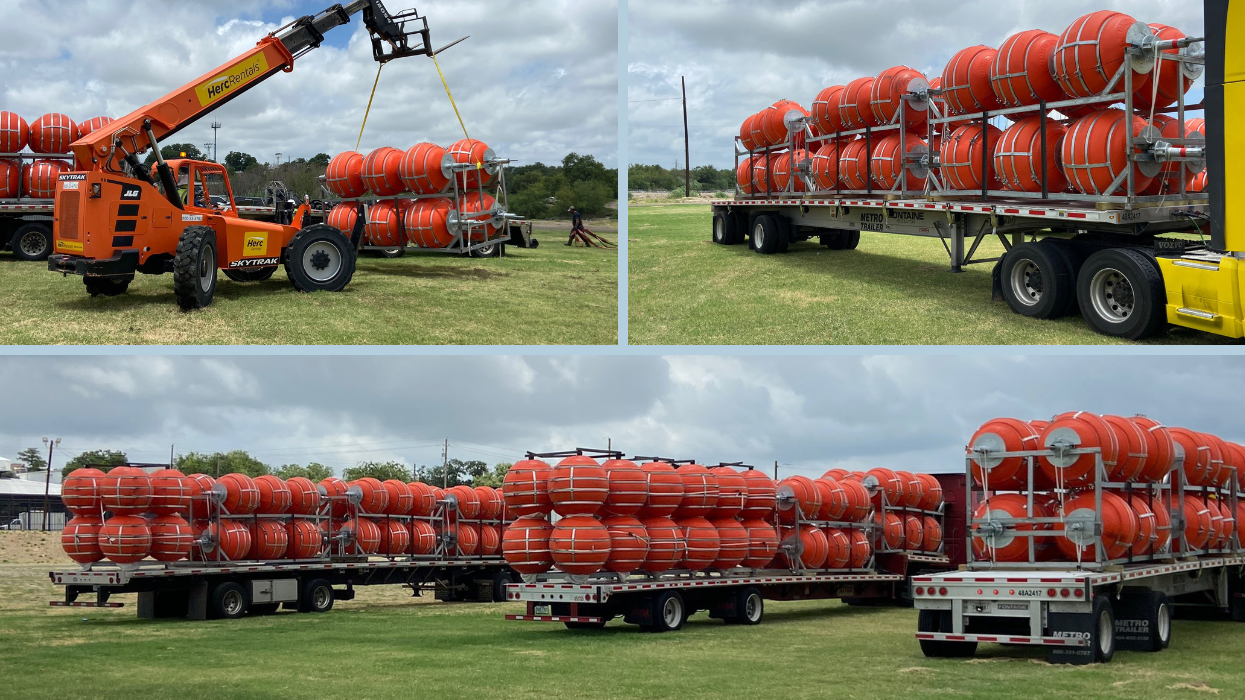 Texas begins deploying floating buoy barriers in Rio Grande; kayaking outfitter sues