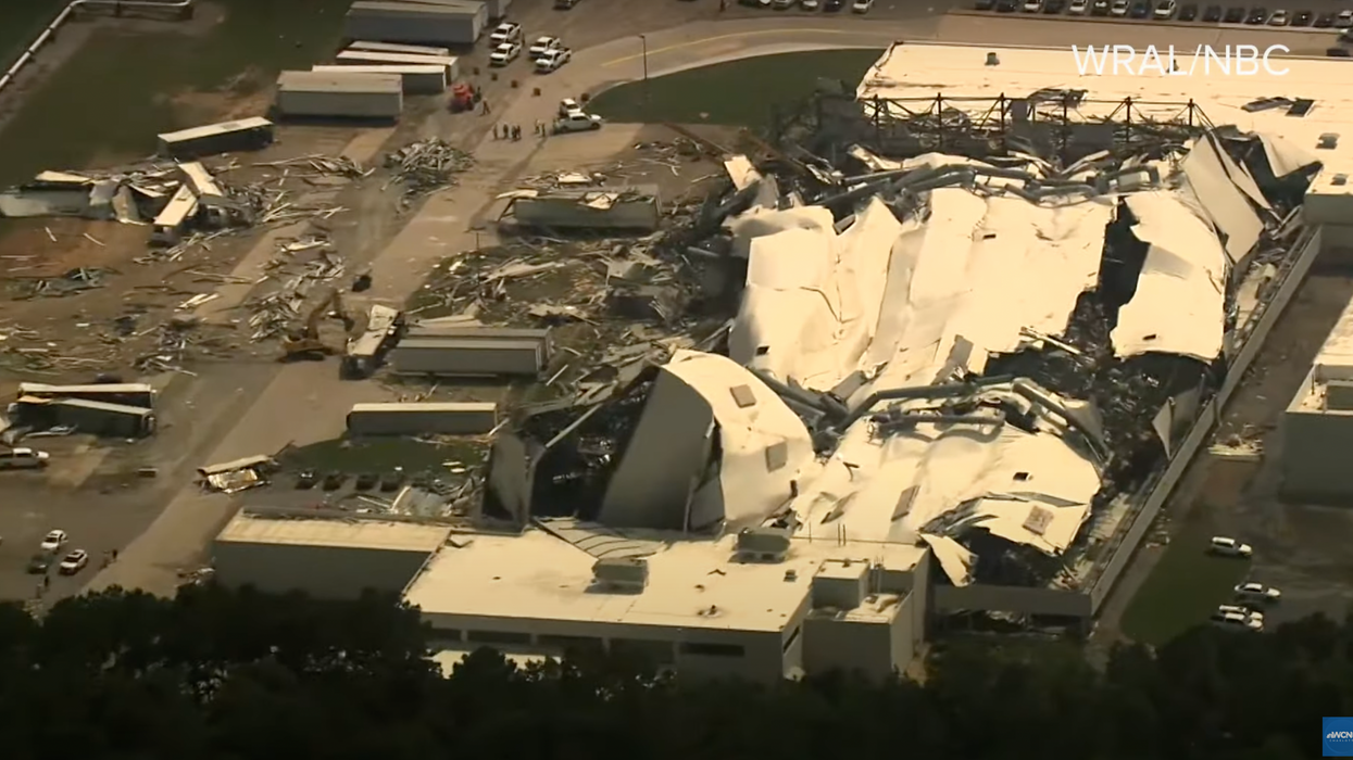 Pfizer facility badly damaged by tornado in North Carolina