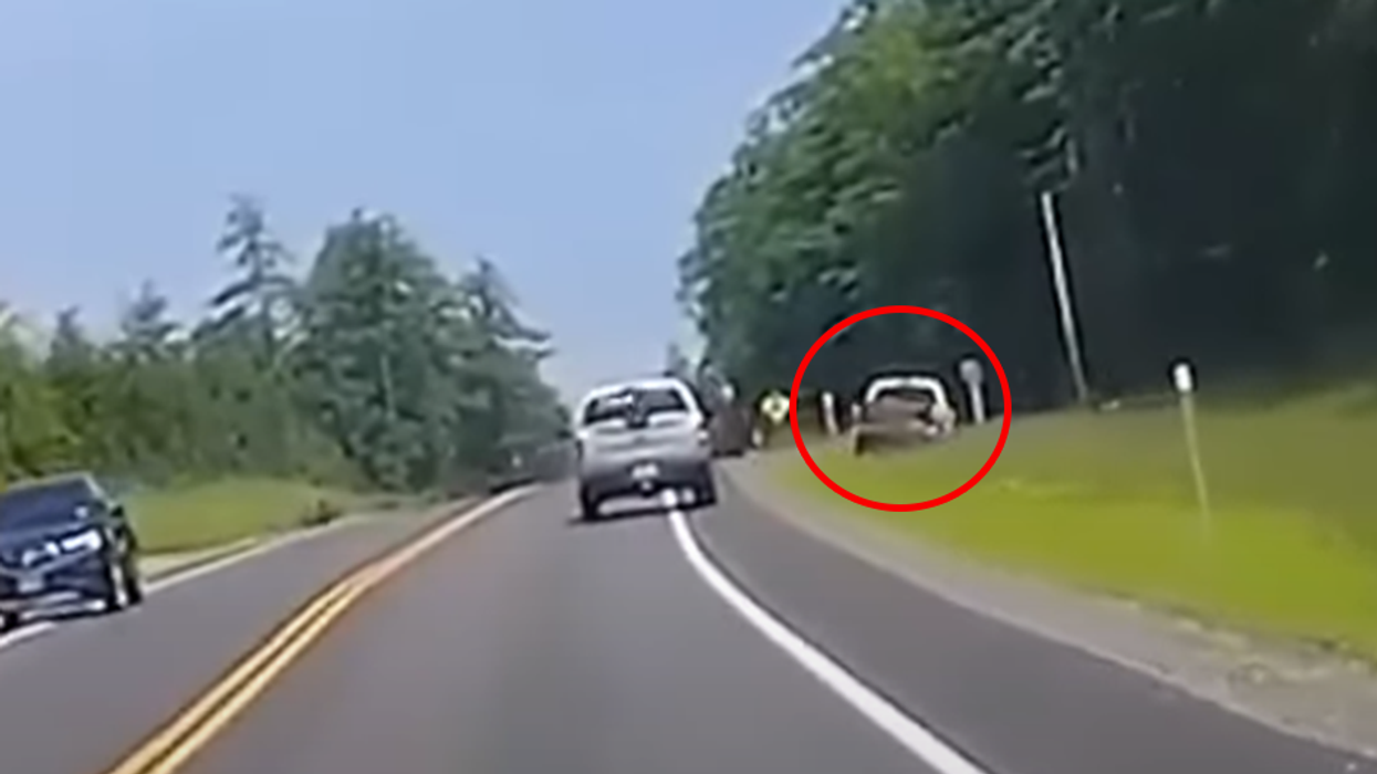 12-year-old girl leads police on car chase in father's pickup truck then flees into the woods