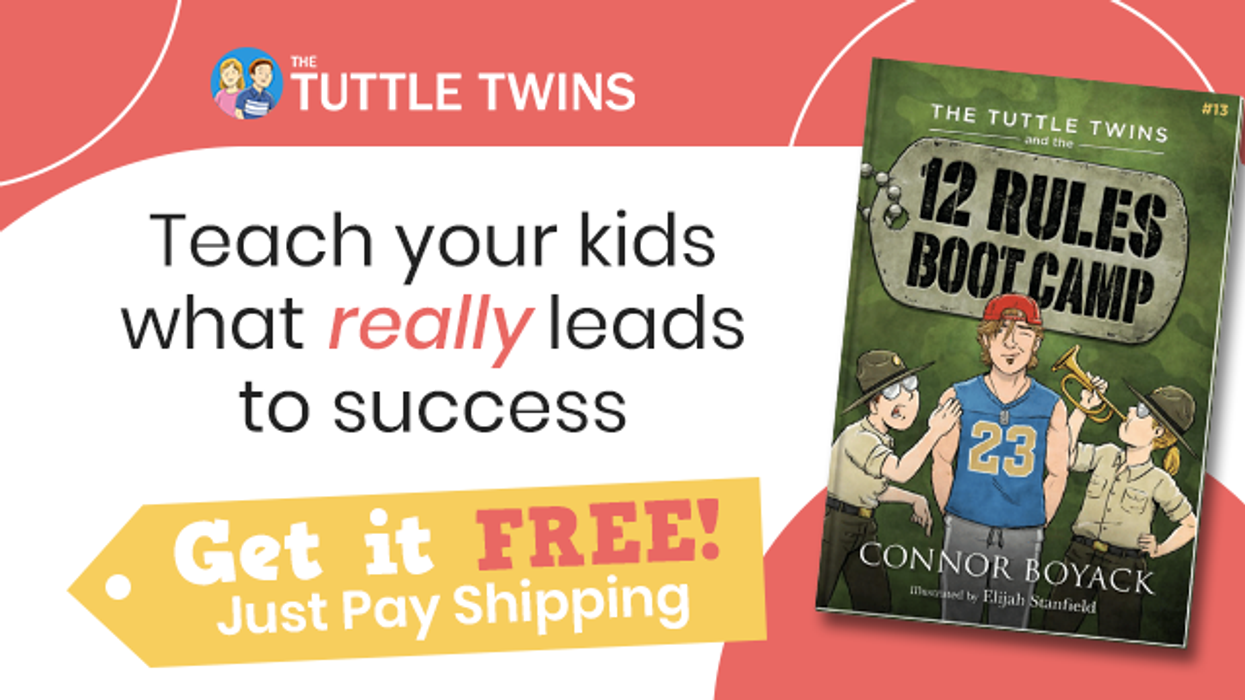 Last day! Get the Tuttle Twins Kid's version of Jordan Peterson's 12 Rules for Life for FREE - today only!