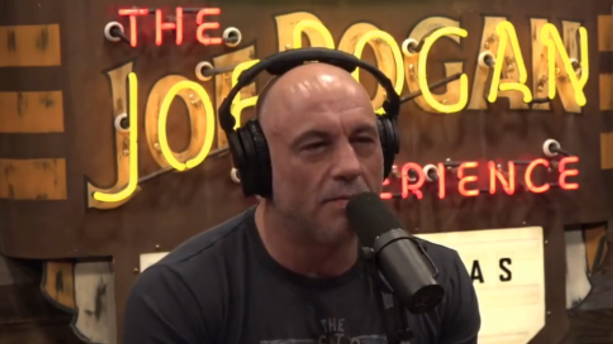 Joe Rogan eviscerates 'f***ing con man' Gavin Newsom and 'corrupt' Joe Biden, considers interview with Donald Trump