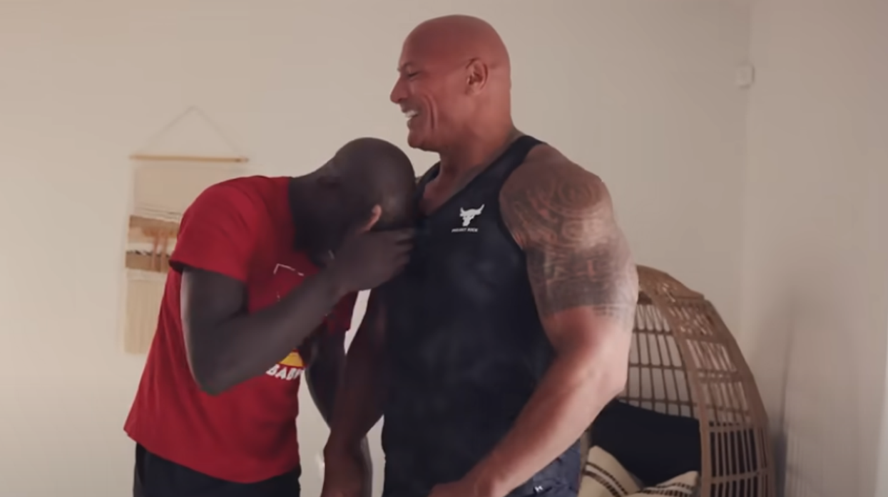 The Rock buys a house for UFC fighter with $7 to his name — fighter sold all his gear after bout to provide his village with water