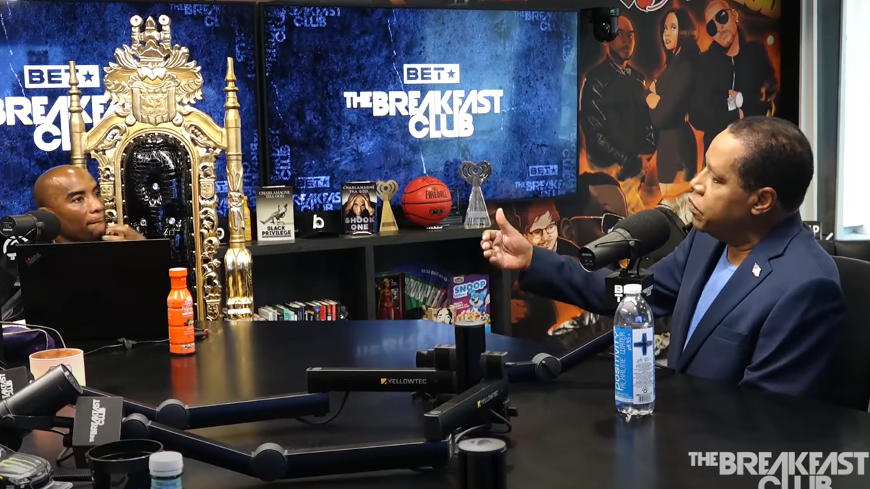 Larry Elder skewers Charlamagne Tha God over Joe Biden declaring he 'ain't black' if he voted for Donald Trump