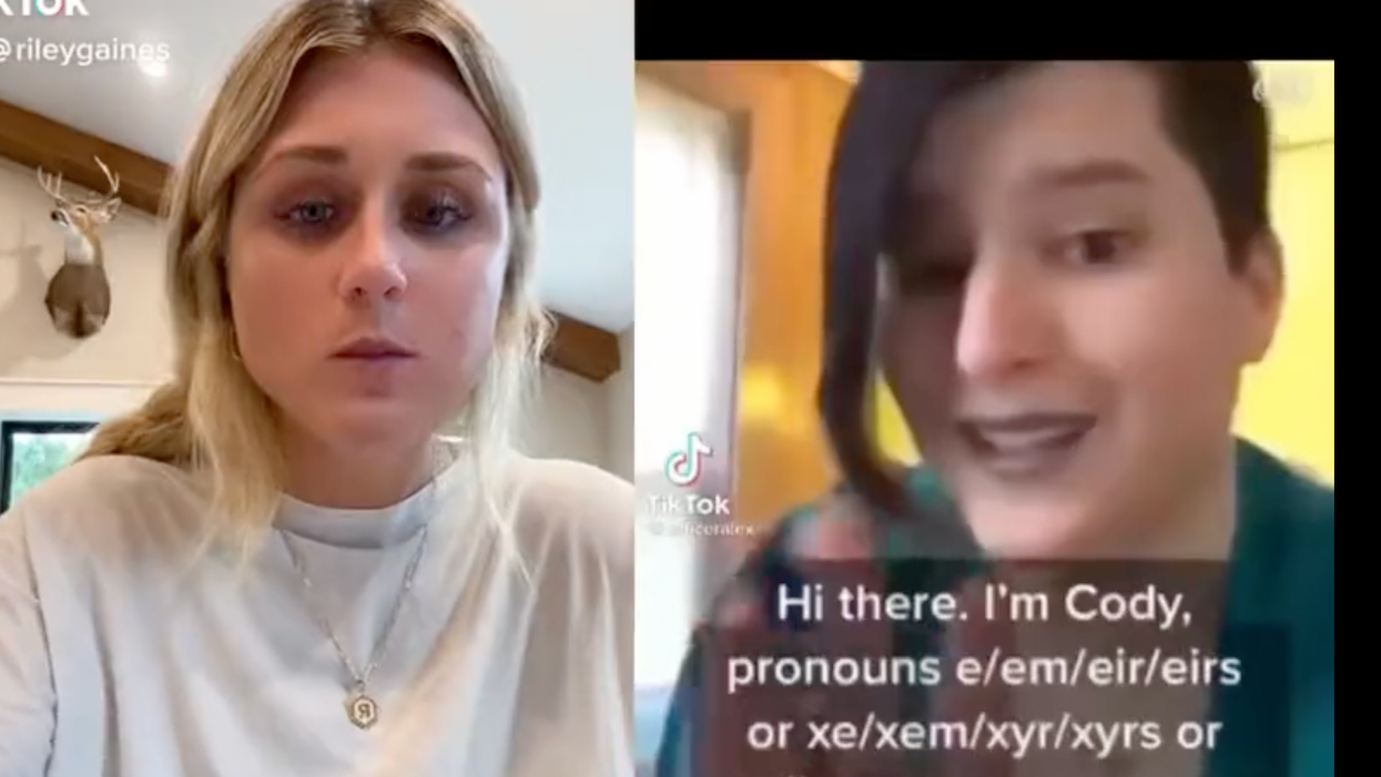 Riley Gaines says TikTok removed a video in which she never even spoke a single word