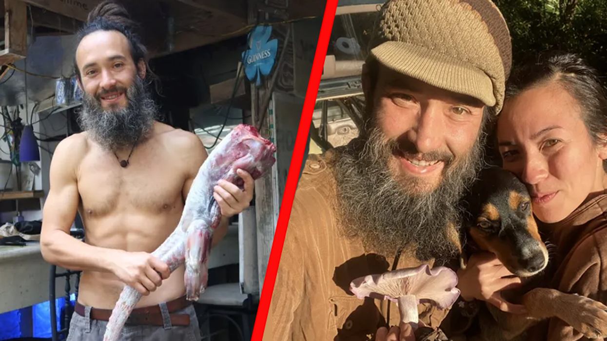 Treat 'plants like people': Couple who eat roadkill and iguanas advise others to 'acknowledge plants as beings'