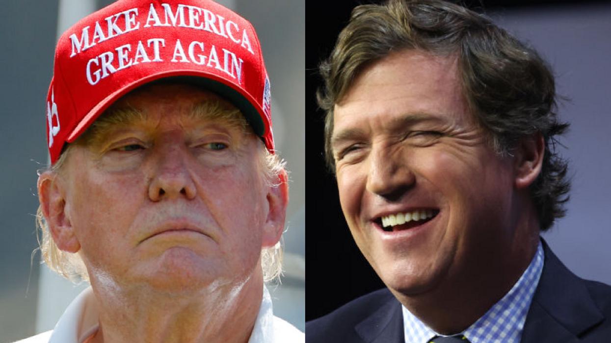 It's official: Tucker Carlson announces Trump interview will be released on Wednesday night