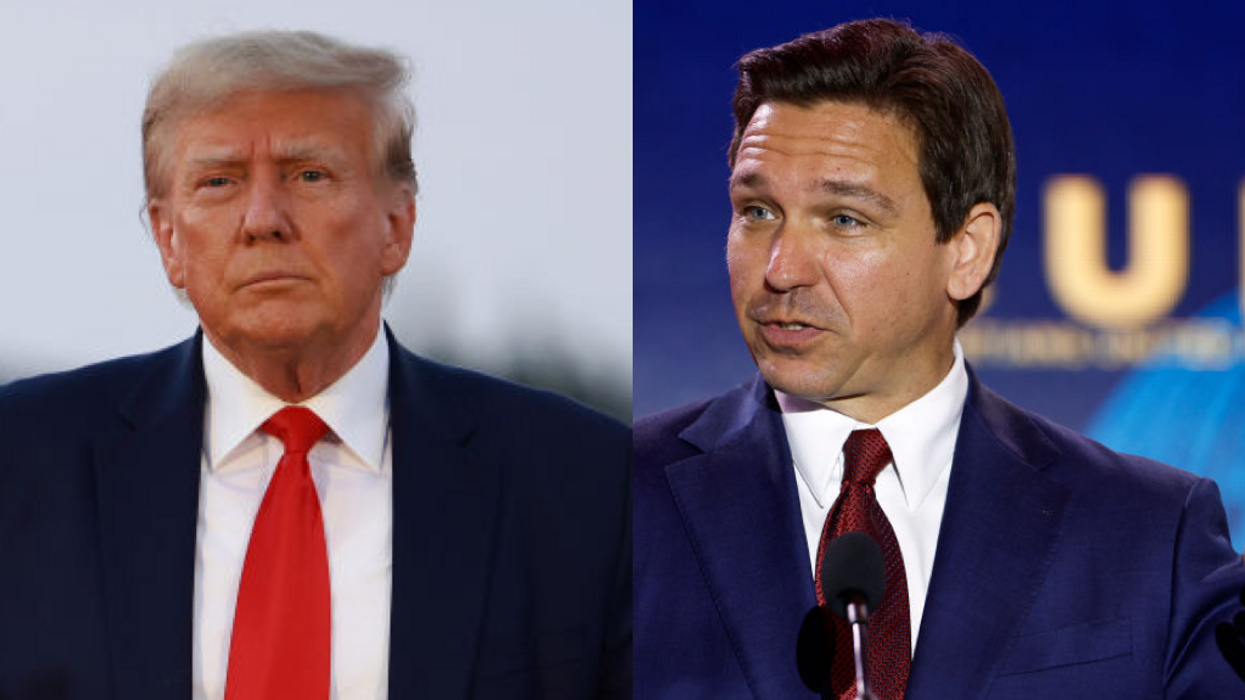 'This is fake news': DeSantis campaign slaps down Trump's suggestion that the Florida governor might drop out of presidential race and run for US Senate
