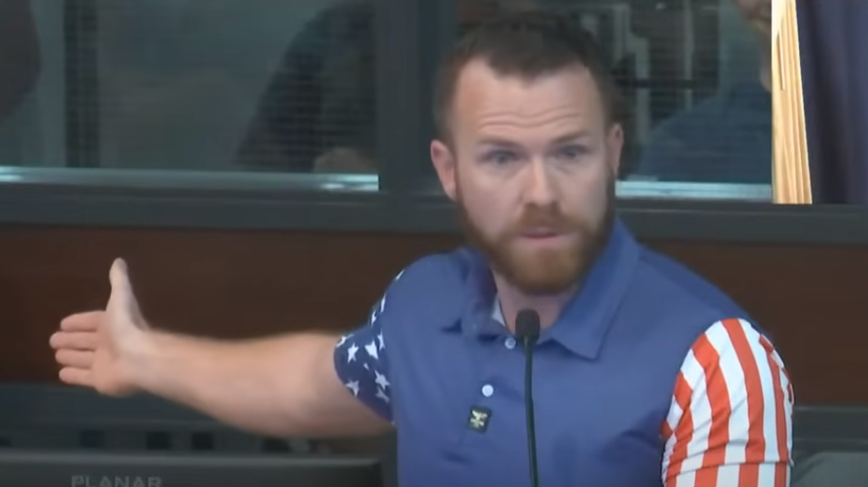 Kansas man destroys local council at budget meeting: 'How much money do we have to throw at the air to change the climate?'