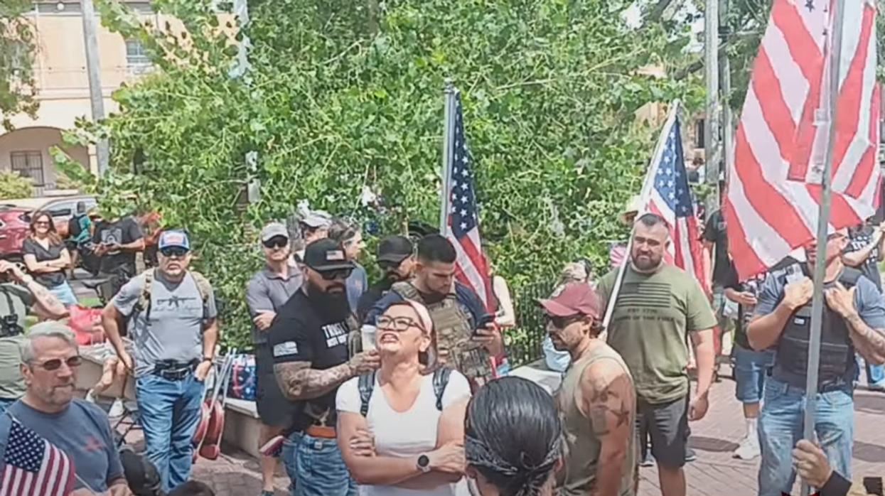 'We will not comply!' Gun owners publicly defy New Mexico governor's suspension of open and concealed carry law, gun rights org files lawsuit