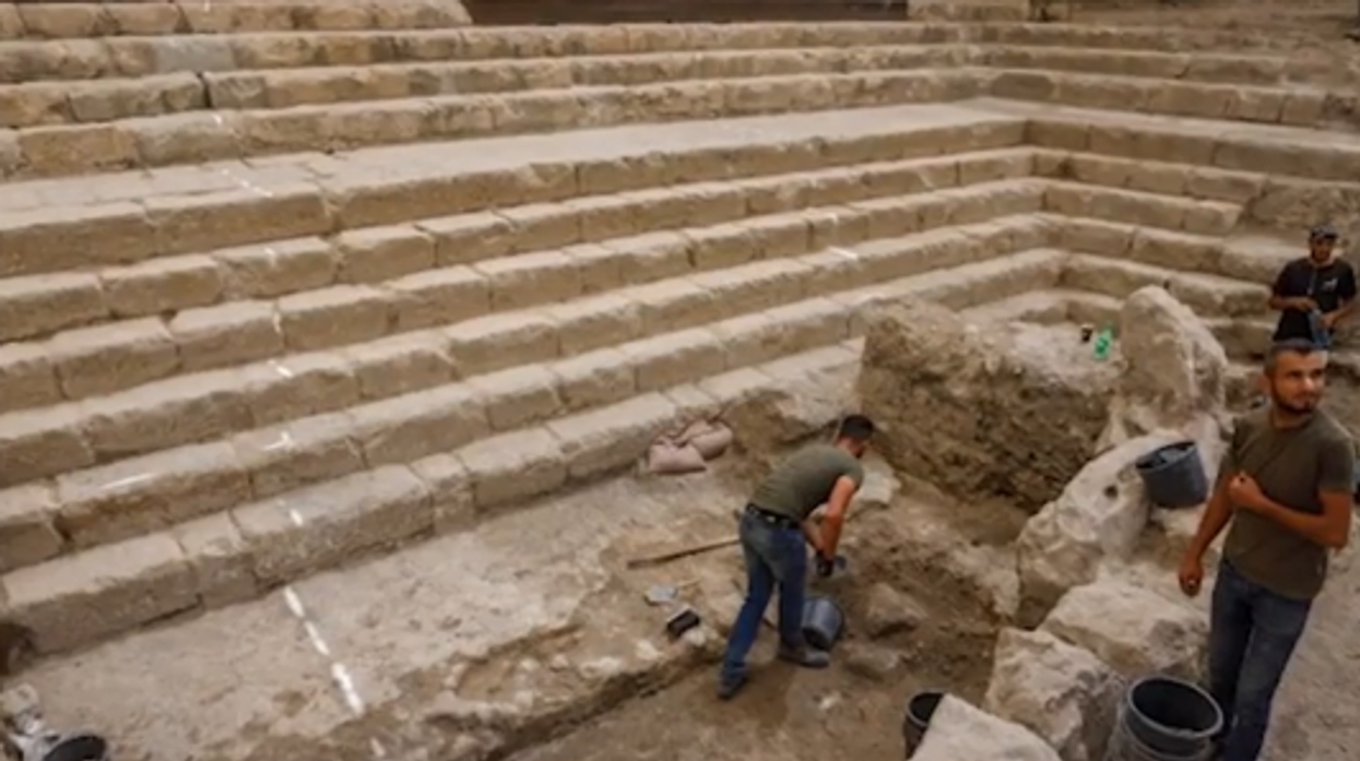 Archaeologists miraculously unearth steps to ancient Pool of Siloam, where Jesus healed a blind man