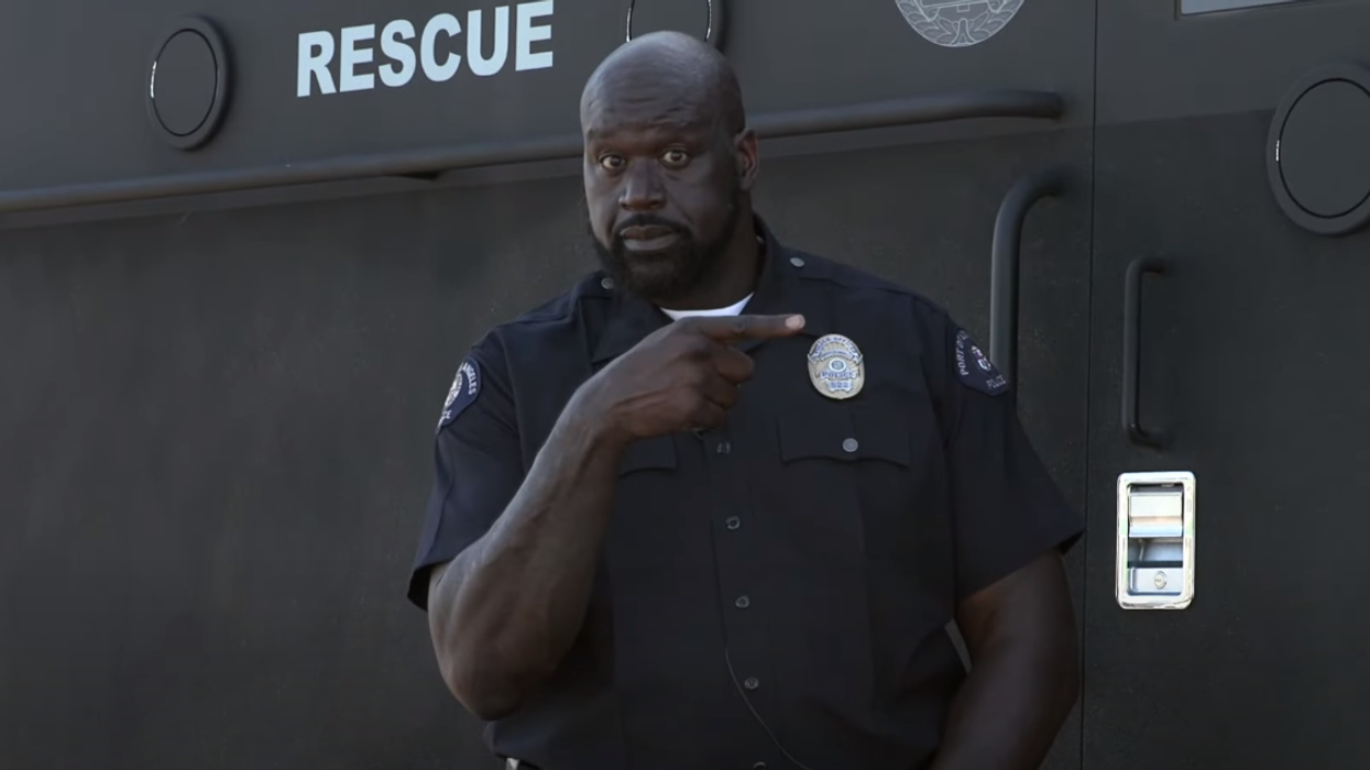 Shaq appears in LA Port Police ad as Gavin Newsom promises to finally refund police with $267M to fight retail theft