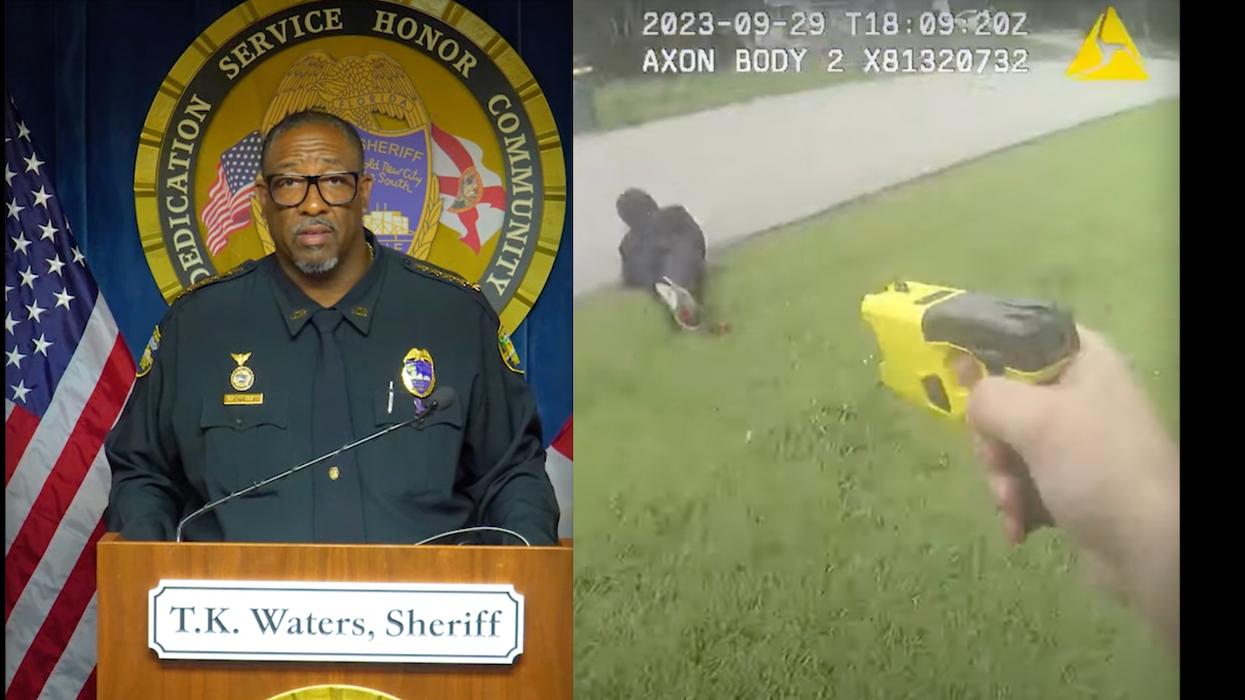 Sheriff blasts 'misinformation campaign' by 'anti-police fringe,' defends use of force in arrest of suspected drug dealer on probation who ran from cops
