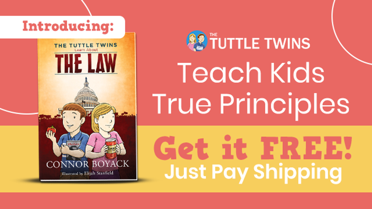 Don't miss out! Get your FREE copy of 'Tuttle Twins Learn About The Law' today – limited copies available!
