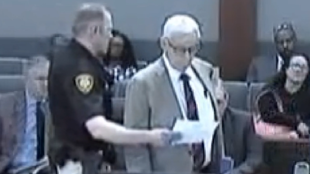 While being sentenced for child sex charges, 80-year-old convicted pedophile gets punched unconscious by victim in courtroom