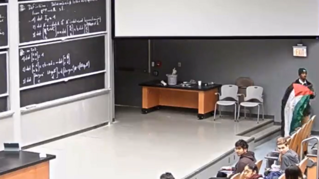 'What a disgrace': MIT student launches anti-Israel rant during math lecture, but viewers are shocked by professor's reaction