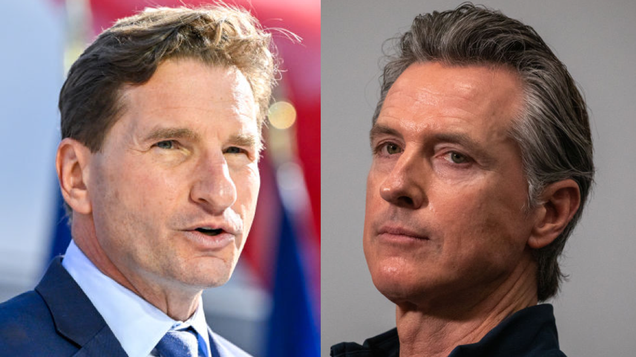 Democratic presidential primary candidate Dean Phillips accuses Gavin Newsom of 'running a shadow campaign'