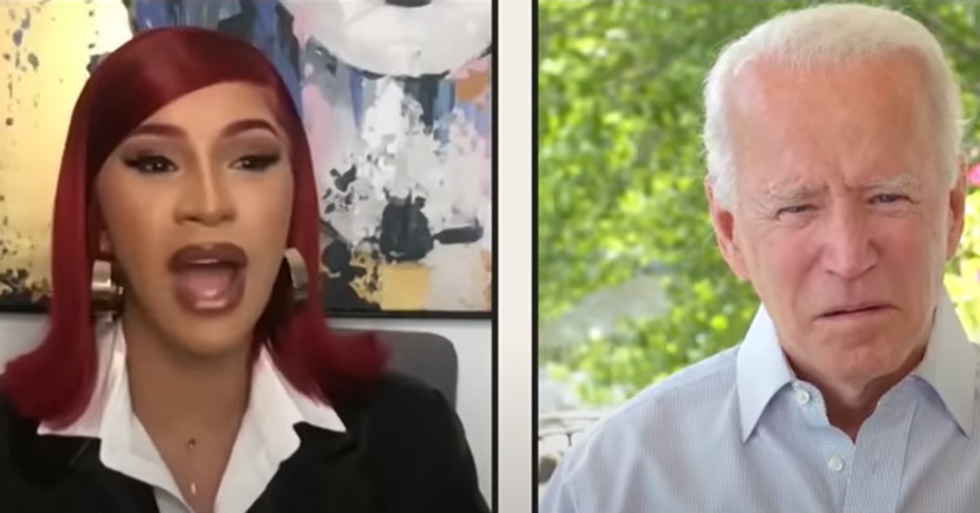 Cardi B‚ who endorsed Biden‚ blasts the president for funding wars as American cities deteriorate: 'I'm about to go off'