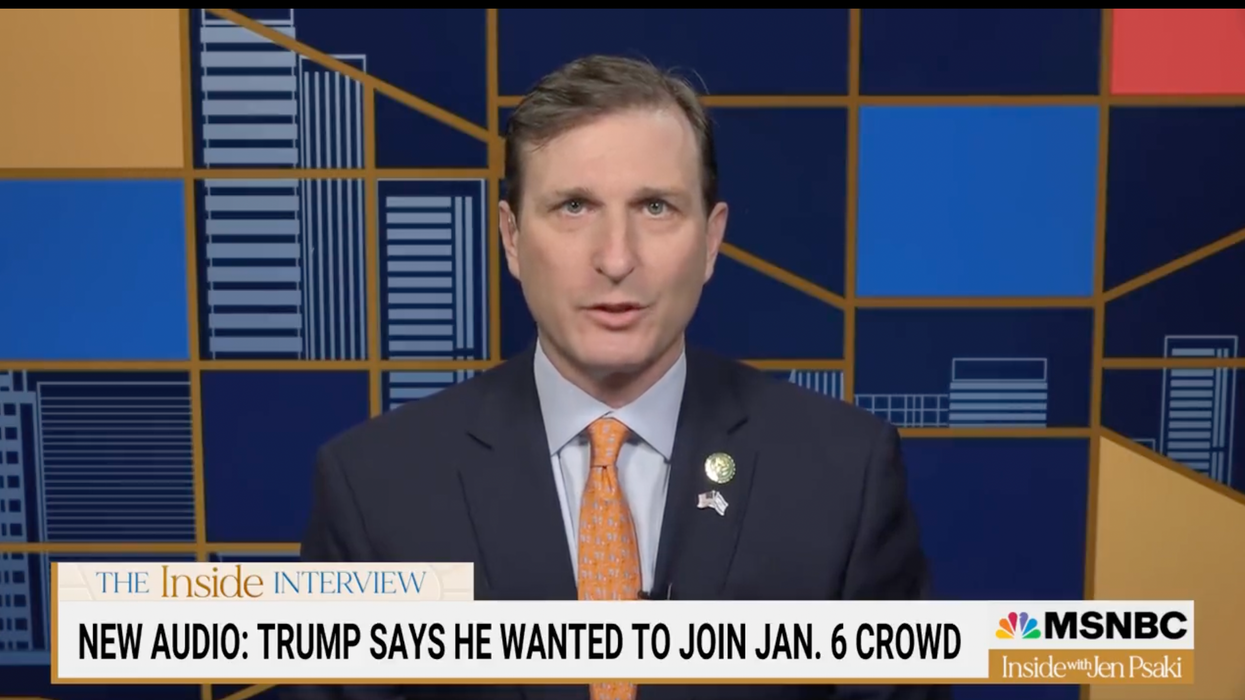 Democratic Rep. Dan Goldman apologizes for his word choice after saying Trump must 'be eliminated'