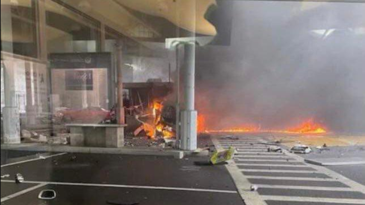 Vehicle explodes at Rainbow Bridge, border crossings closed after alleged attempted 'terrorist attack'