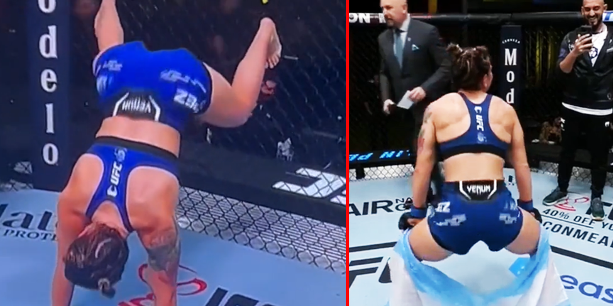 NextImg:'It’s art': UFC fighter brags about OnlyFans earnings after sexual post-fight dance while her young son is in the audience | Blaze Media
