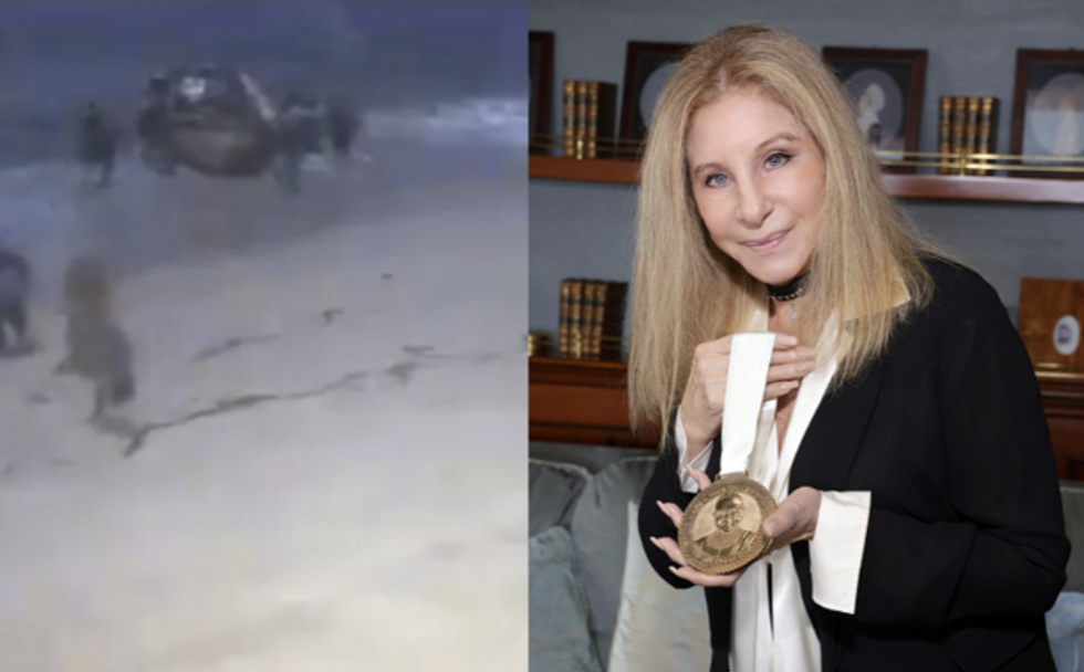 Video: Illegal immigrants land on Malibu beach near lavish homes of liberal celebrities like Barbara Streisand and Cher