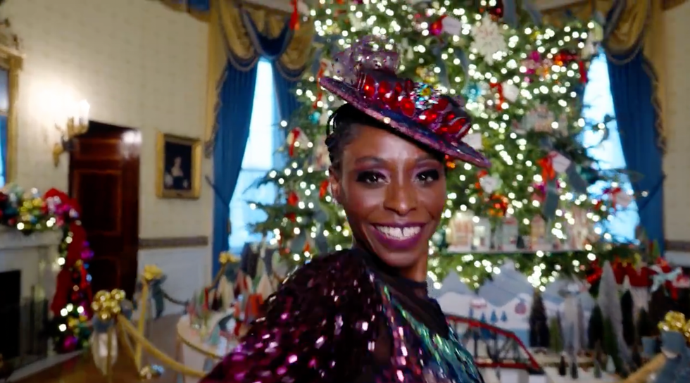Christmas dance video shared by Jill Biden savaged as commenters draw 'Hunger Games' comparison