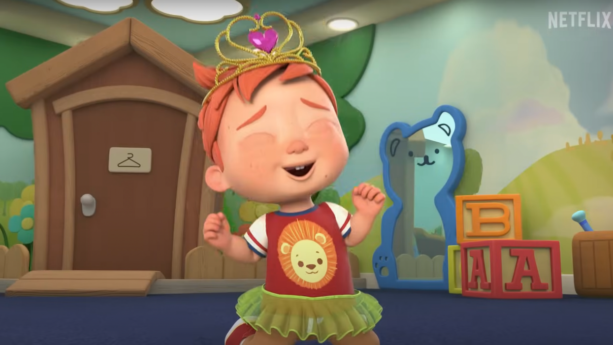 'CoComelon Lane' kids show blasted for featuring boy, apparently with gay dads, wearing a tiara and tutu