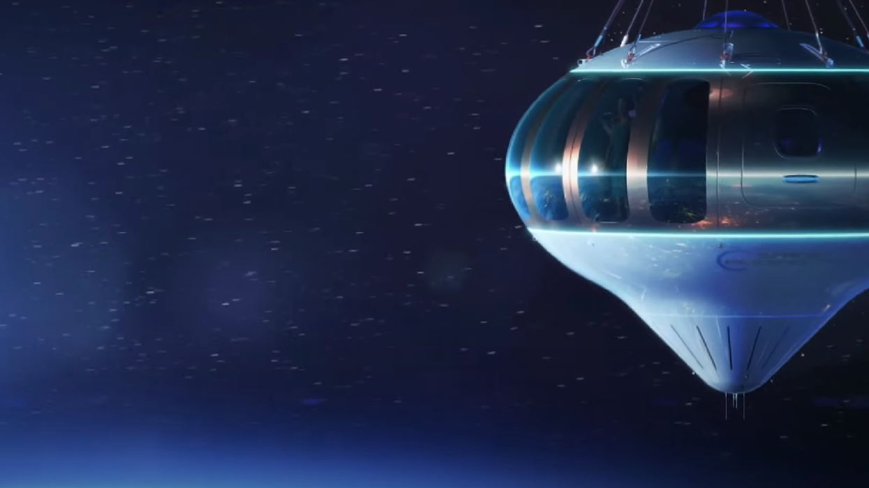 This 8-passenger luxury balloon could be the next stage in space tourism