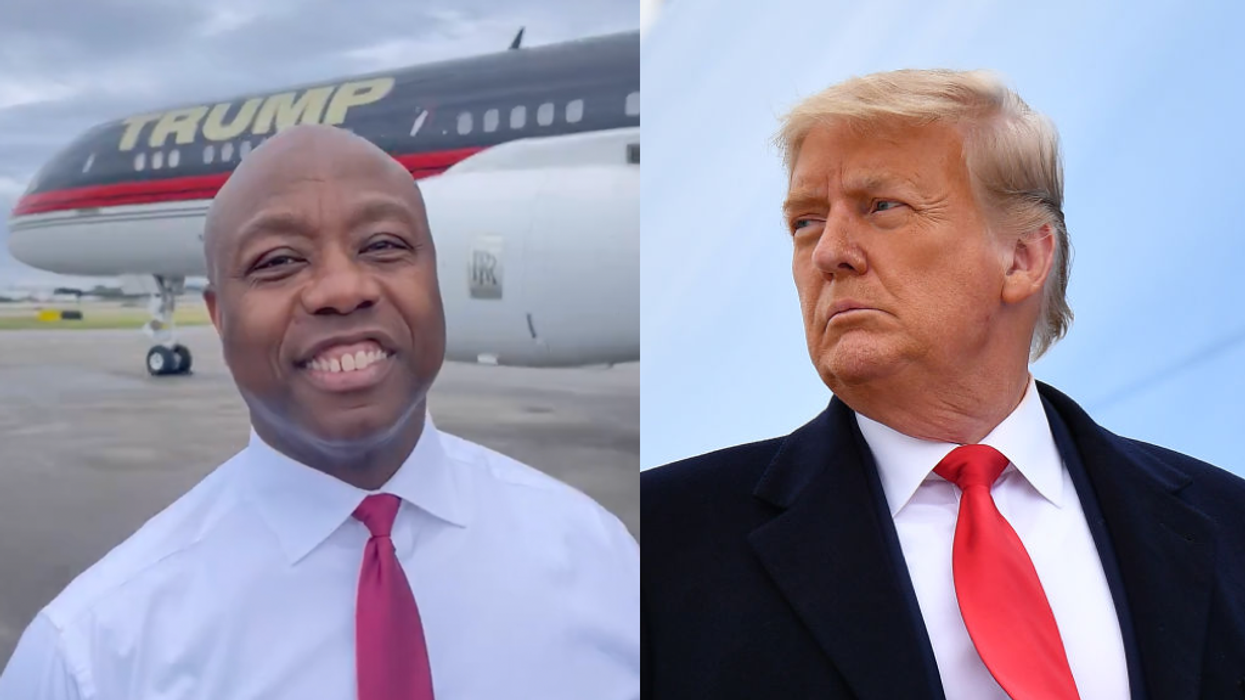 Sen. Tim Scott teases Trump endorsement