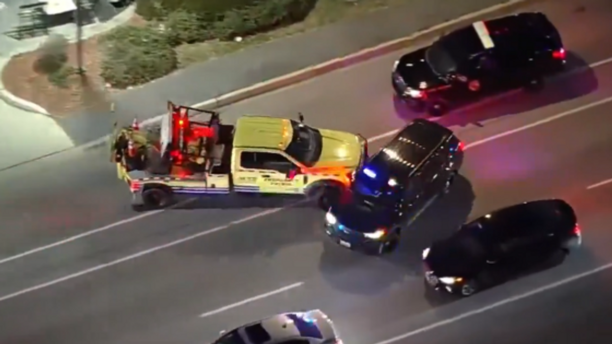 WATCH: Rampaging DOT tow truck unleashes havoc, leads police on high-octane chase in Maryland