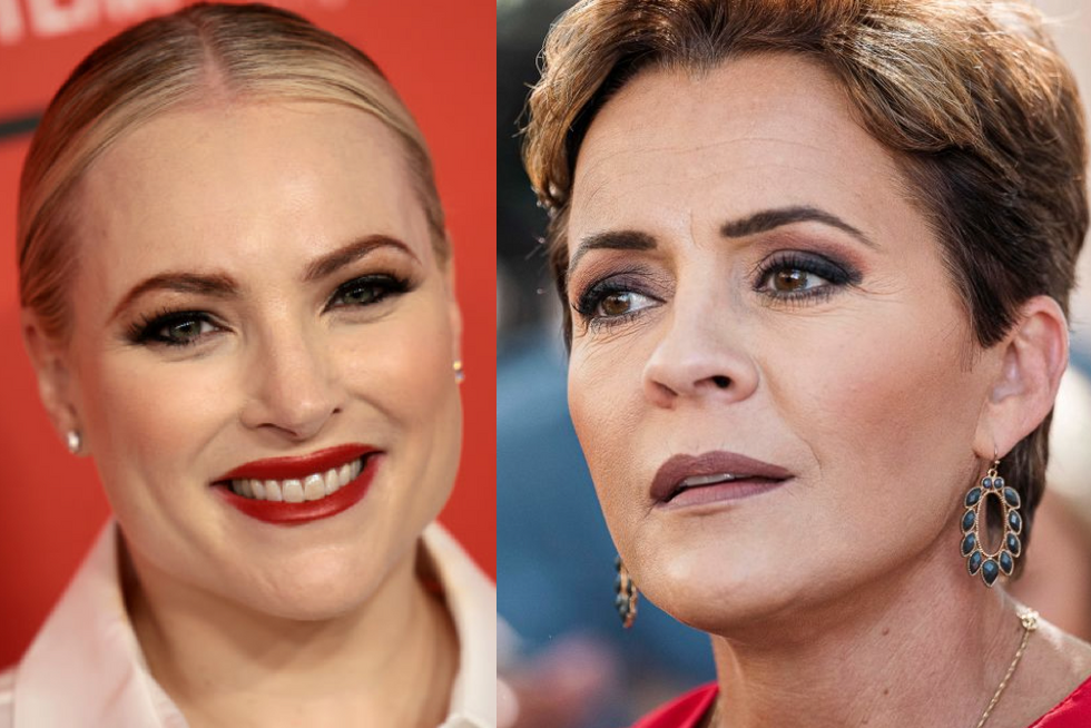 'NO PEACE‚ B****': Meghan McCain spurns Kari Lake's invitation to get together and chat