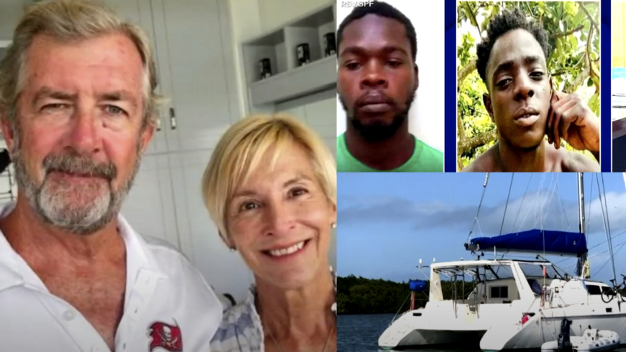 American couple on 'dream' Caribbean trip feared dead after escaped prisoners suspected of hijacking yacht, boat covered in blood