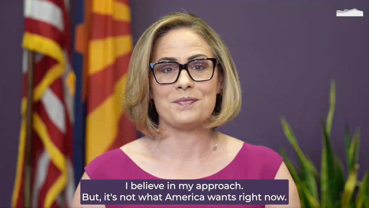 Kyrsten Sinema announces she'll depart Senate at end of year