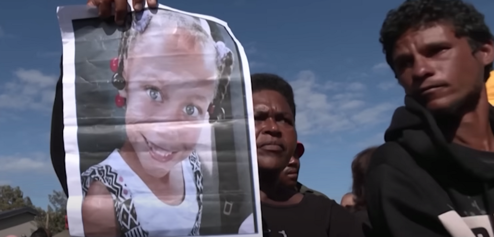 South African mother charged with trafficking her 6-year-old daughter who's been missing since Feb. 19