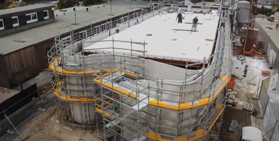 3D printing company builds German 'Wave House' in just 140 hours