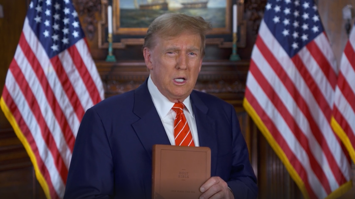 Trump promotes 'God Bless The USA Bible'