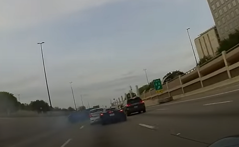 Dashcam video: Police seeking Kansas City Chiefs player allegedly involved in 6-car crash caused by Lamborghini‚ Corvette racing