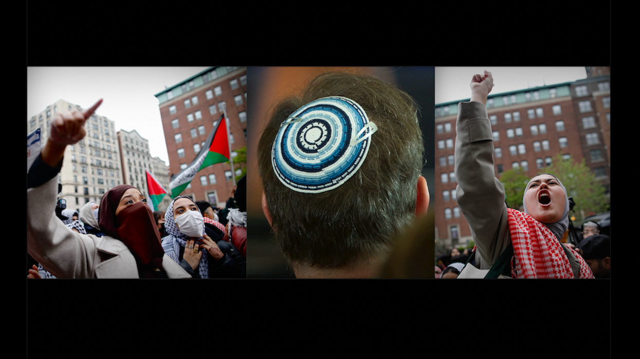 Blaze News original: Jewish student wearing yarmulke at Columbia faces down anti-Semitism — and rises above it