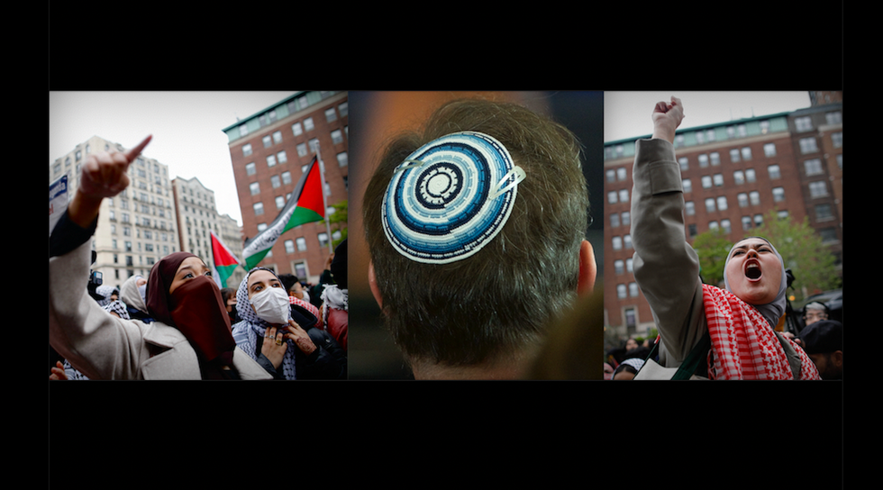 Blaze News original: Jewish student wearing yarmulke at Columbia faces down anti-Semitism — and rises above it
