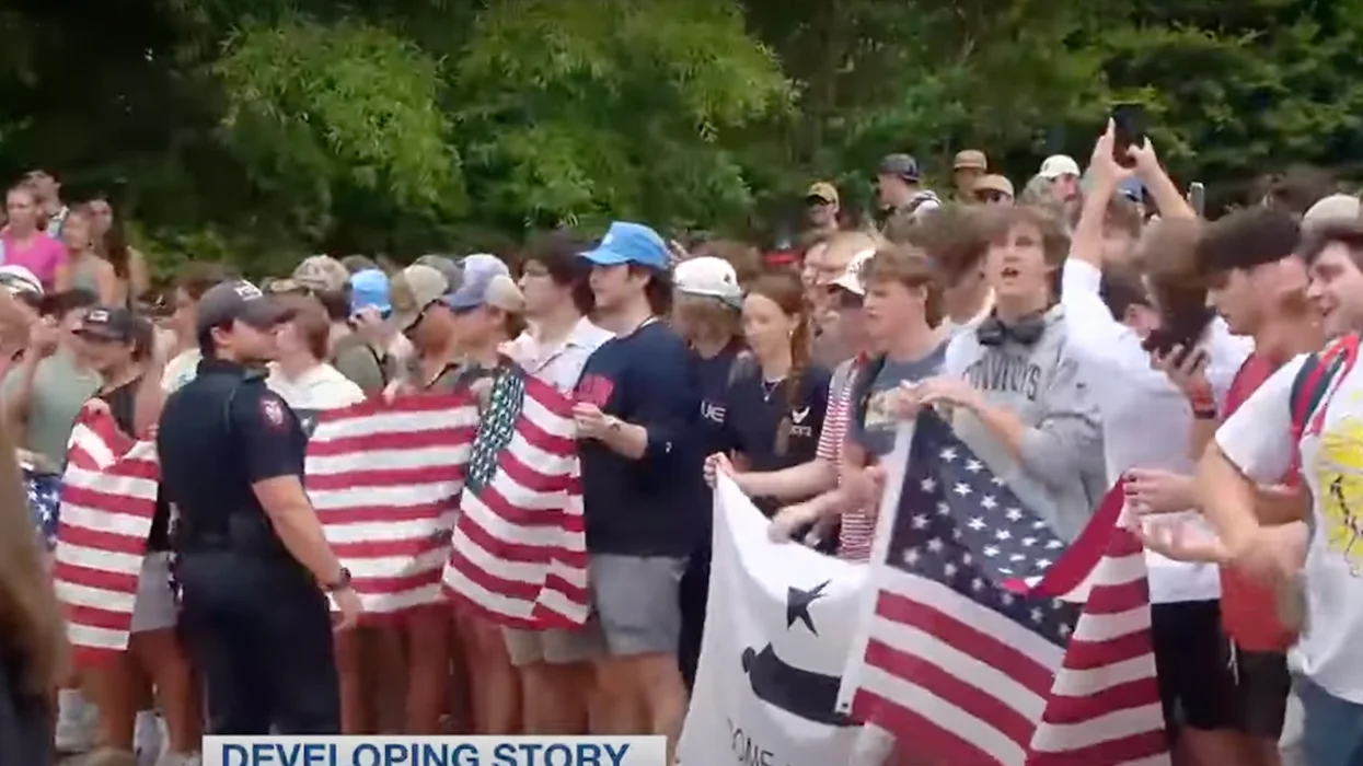 'We believe in God and Jesus ... we don’t stand for that': Pro-Hamas radicals evacuated from Ole Miss — in face of Old Glory