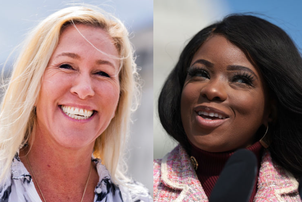 Crockett to sell 'bleach blonde bad built butch body' shirts; Greene shares workout video: 'Yes my body is built and strong'