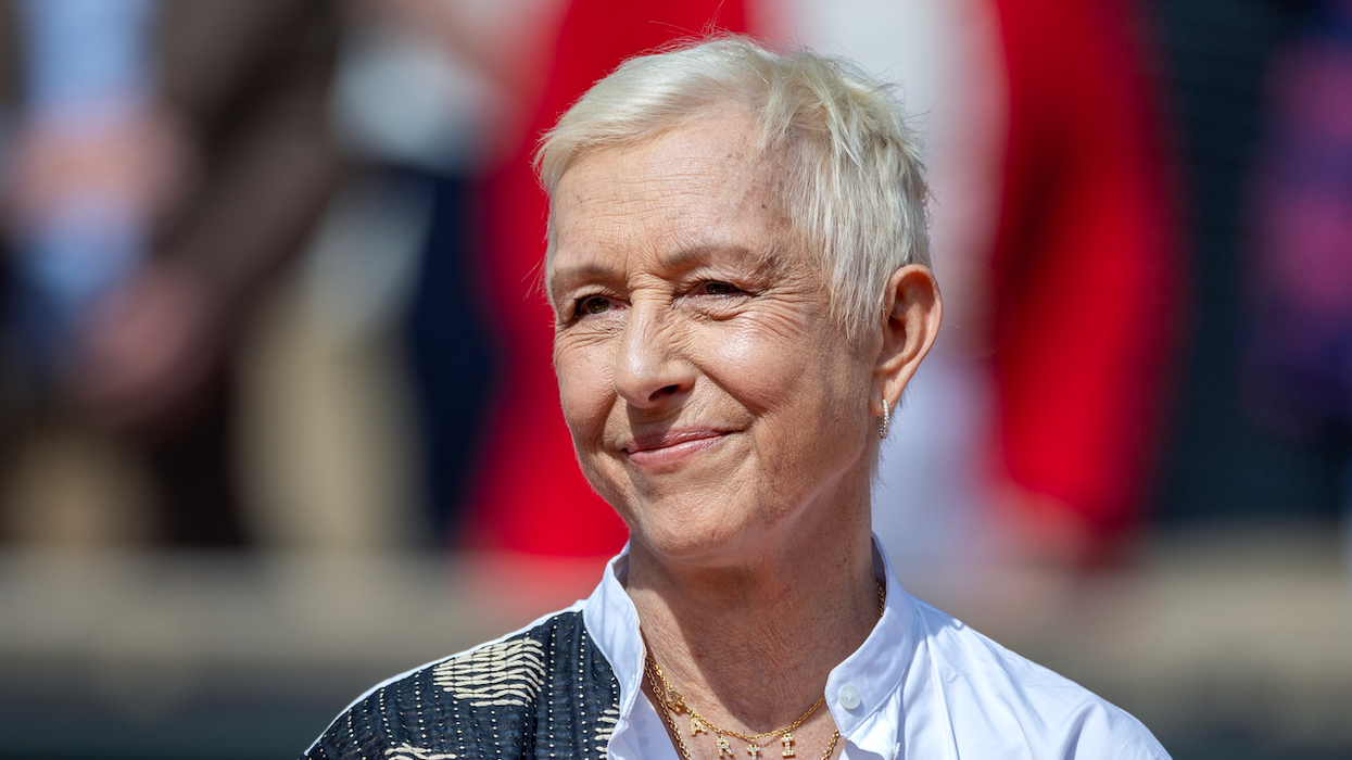 Tennis legend Martina Navratilova wipes floor with male reporter who called her 'transphobic'